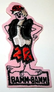 Vintage Flintstones Bamm Bamm Hanna Barbera Cartoon Patch NOS 1970's - Picture 1 of 1
