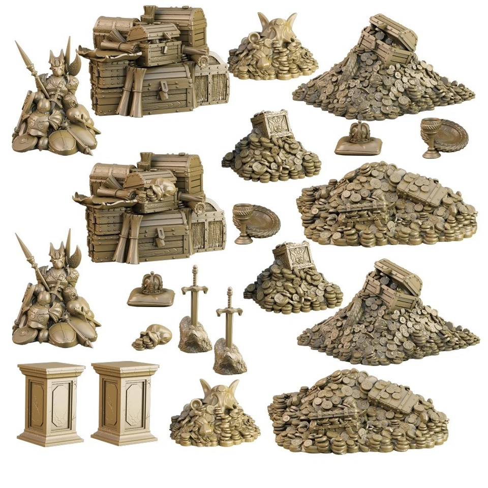 Mantic Games Mgtc109 Terraincrate Treasury Multi