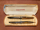 Sheaffer 875 Lifetime Triumph Fountain Pen And Pencil Set In Box