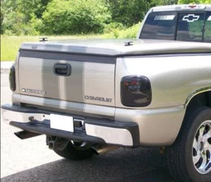 Fits 99-06 Silverado Sierra Sportside Stepside GTS Smoke Taillight Covers GT4828 - Foto 1 di 3
