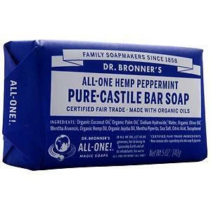 Dr. Bronner's Pure-Castile Bar Soap Peppermint 5 oz - Image 1 of 1