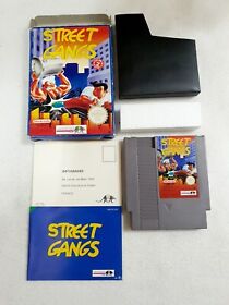 Street Gangs - Nintendo Nes *Pal A* Uk Version Boxed vgc With Manual Infogrames