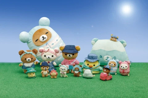 Rilakkuma Komorebi Camp Design Series Plush Doll Korilakkuma San-X 2023 Cover