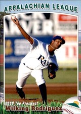 2009 Appalachian League Prospects Grandstand #24 Wilking Rodriguez Venezuela VZ 