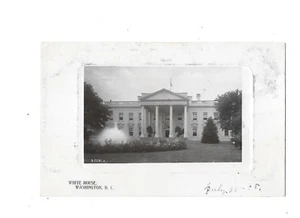 Vintage RPPC 1905 White House Washington DC One Cent Stamp - Picture 1 of 2