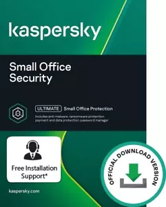 Kaspersky Small Office Security Global 10 15 Device KASPERSKY REGISTERED PARTNER - Picture 1 of 5