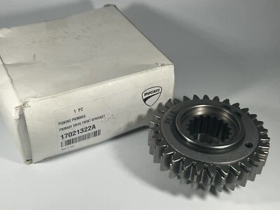 DUCATI DRIVE GEAR P/N - 17021322A - PRIMARY DRIVE FRONT SPROCKET OEM NEW - Imagem 1 de 4
