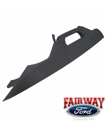 11-15 Super Duty OEM Ford Driver Steel Gray A Pillar Trim Molding w/ Grab Handle Foto 1 de 4