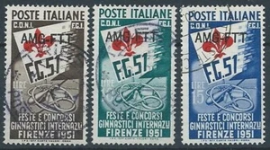 1951 TRIESTE USED GINNICI - RR13100 - Picture 1 of 1