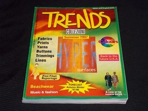 1997 SPRING COLLEZIONI TRENDS MAGAZINE - FASHION SHOWS ITALIAN TEXT - H 1700 - Picture 1 of 2