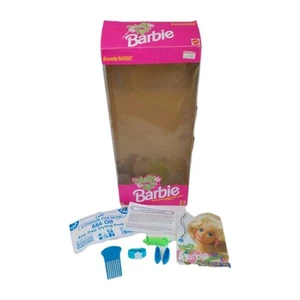 Totally Hair Barbie Brunette Box, Inserts, Shoes & Hair Accessories Only! 1991 - Bild 1 von 11