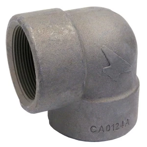 ANVIL 0361000201 90 Elbow, Forged Steel, 1/4 in, FNPT 60XV01 - Picture 1 of 1