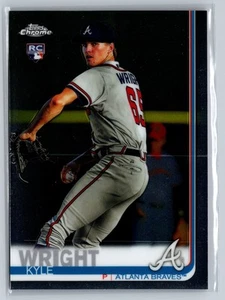 2019 Topps Chrome #120 Kyle Wright Atlanta Braves - Picture 1 of 2