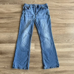 Cat & Jack Super Stretch Bootcut Denim Jeans Blue Youth Girls 16 - Picture 1 of 18
