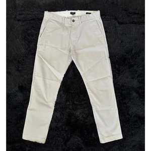 J Crew Flex Mens 31x30 Chino Gray Khakis Flat Front Trousers Pants Lightweight - Picture 1 of 11