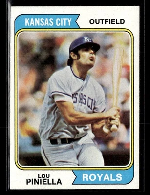1974 Topps Lou Piniella #390 - Image 1 of 2