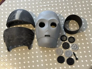 C3PO 1:1 Scale Helmet 3D Printed - Picture 1 of 6