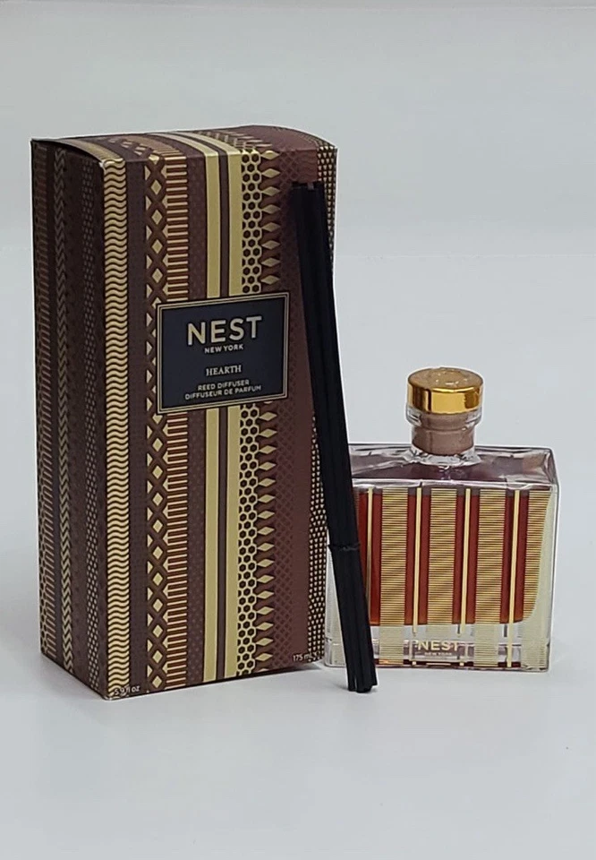 Nest Fragrances Reed Diffuser- Hearth 5.9 FL Oz