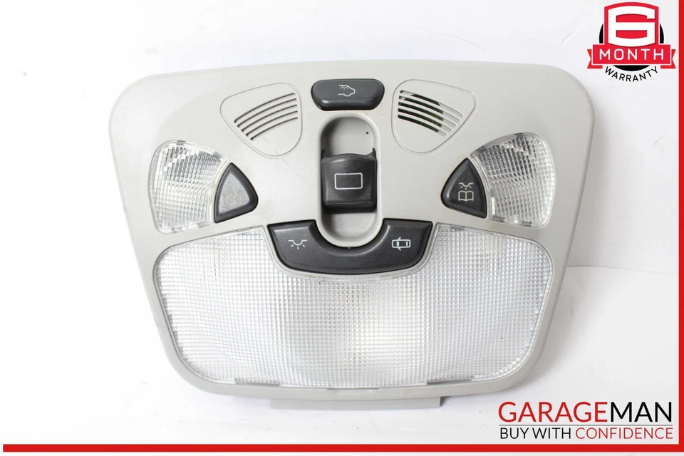 01-07 Mercedes W203 C230 C320 C240 Luz Domo Lectura Superior Lámpara Gris Foto 1 de 4