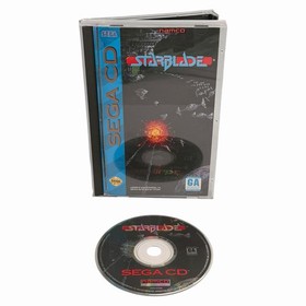 Starblade (Sega CD, 1994) Authentic CIB Complete w/ Manual + Reg Card Tested