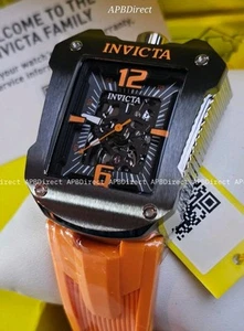 Invicta – S1 Rally – JM Limited Edition Automatic Gunmetal Orange Mens Watch - Picture 1 of 21