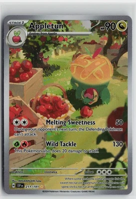 Pokemon Appletun - 211/191 211/191 SV08: Surging Sparks card Near Mint - Image 1 of 2