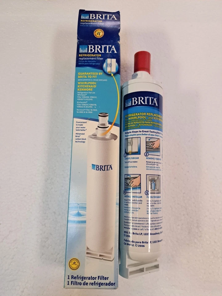 Brita Refrigerator Water Filter for 4396508/EDR5RXD1 models - Image 1 of 1