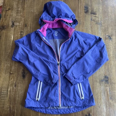 Chaqueta Zero Restriction para mujer S púrpura con capucha serie Tour sudadera con capucha extraíble Foto 1 de 4