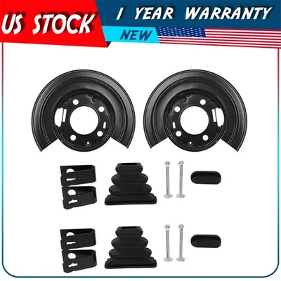 Protectores antipolvo de freno trasero para Ford 2000-2005 Excursion 1999-2010 F250 Super Duty Foto 1 de 4