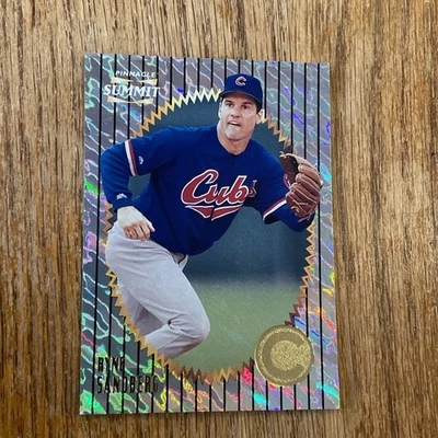 Pinnacle Summit 1996 lámina #70 Ryne Sandberg Cubs raro venta al por menor exclusivo SP EX+ Foto 1 de 4