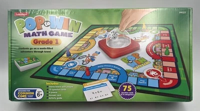Lakeshore POP TO WIN Math Learning Game -  Grade 1 (New | NIB | Factory Sealed) - Image 1 of 2