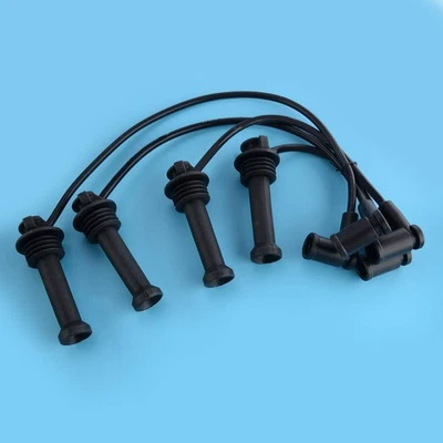 4x Spark Plug Lead Ignition Cable Fit For Ford Focus II Fusion JU Mondeo IV - Image 1 of 4