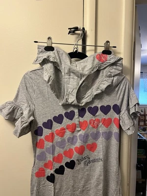 Juicy Couture Sleep Shirt & Undies Pajama Set , Grey , Small - Image 1 of 4