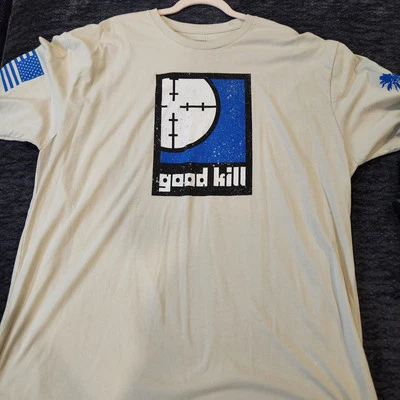 Camiseta Para Hombres Grunt Style 2XL XXLarge SS Good Kill Off White Club Miembro Camisa  Foto 1 de 4