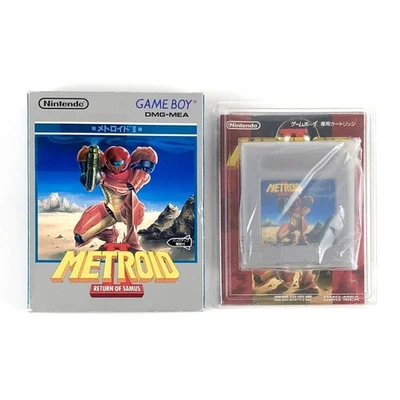 Nintendo Metroid II Return of Samus Game Boy Box Manual CIB Tested JAPAN - Image 1 of 4
