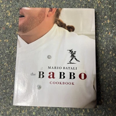 MARIO  BATALI  Signed  Book ("THE  BABBO  COOKBOOK"-2002  Edition  Hardback) - Image 1 of 2