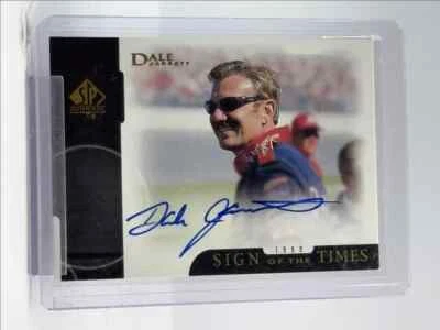 DALE JARRETT 1999 SP AUTHENTIC SIGN OF THE TIMES AUTOGRAPH #DJ AUTO (a) - Image 1 of 2