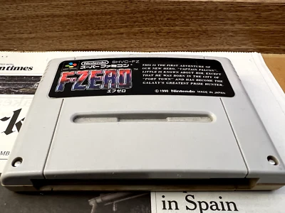 F-Zero - Super Famicom (SNES) Games NTSC-J Japan (Cartridge Only) - Image 1 of 4