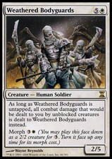 Magic the Gathering MTG Weathered Bodyguards (46) Time Spiral   NM