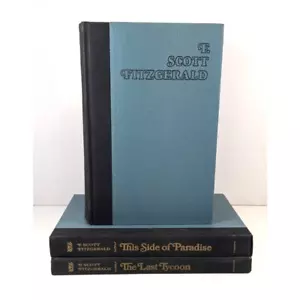 F. Scott Fitzgerald 3 Book Lot Scribners HC Last Tycoon~This Side of Paradise... - Picture 1 of 5