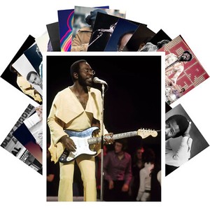 Postcard Set 24 cards AL GREEN and CURTIS MAYFIELD Music Posters Photos CC-1328