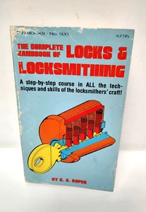 C A ROPER / The Complete Handbook of Locks & Locksmithing 1st Ed 7th Printing - Picture 1 of 6
