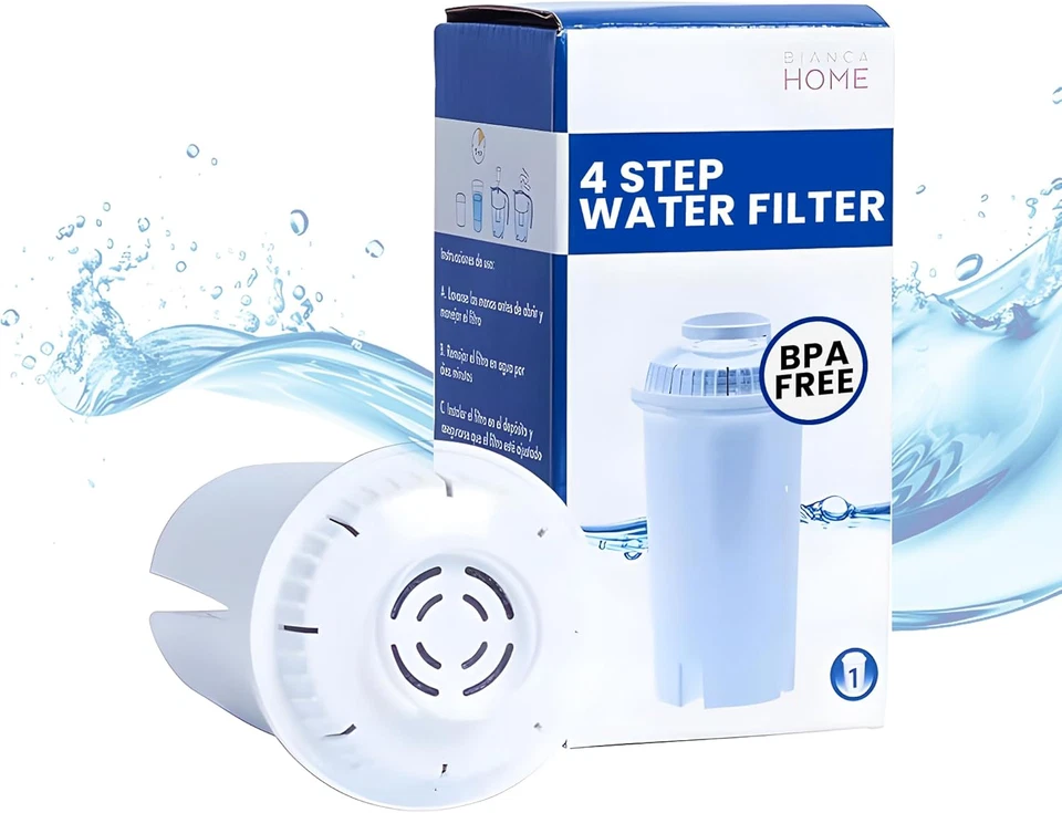 Water Pitcher Filter Replacement Cleaner Healthier Water w/ Advanced Filtration - Image 1 of 4