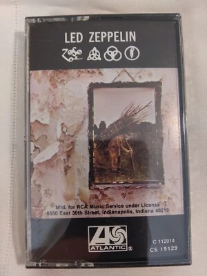 Led Zeppelin zoso IV cassette SEALED club edition - Image 1 of 2