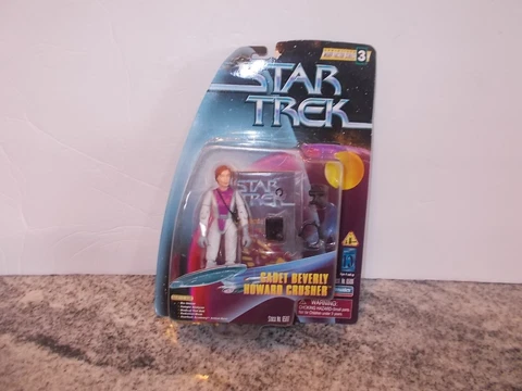Star Trek Cadet Beverly Crusher Action Figure Playmates Warp Factor Series 3 Cover