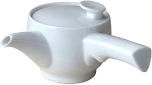 Hakusan KYUSU Japanese tea pot ARITA White porcelain yaki Hakusan 400ml JAPANtea - Picture 1 of 8