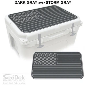 SeaDek Pad | fits RTIC Cooler | Marine EVA Mat | Non-Slip | USA Flag DG/SG - Picture 1 of 7