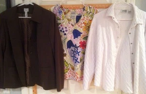 Chico's 2 Brown Jacket & 2 Others - Picture 1 of 12