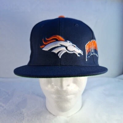 Бейсболка Denver Broncos с надписью сбоку с нашивкой NFL - Изображение 1 из 4