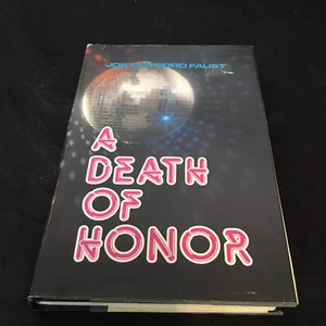 A Death of Honor -Joe Clifford Faust 1987 HC/DJ BCE - Imagen 1 de 7